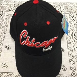 Chicago Windy City Velcro Closure Baseball Cap